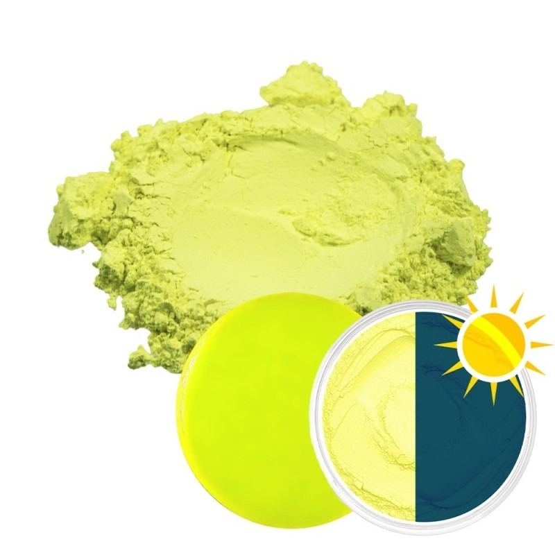 Lemon Yellow → Green Blue